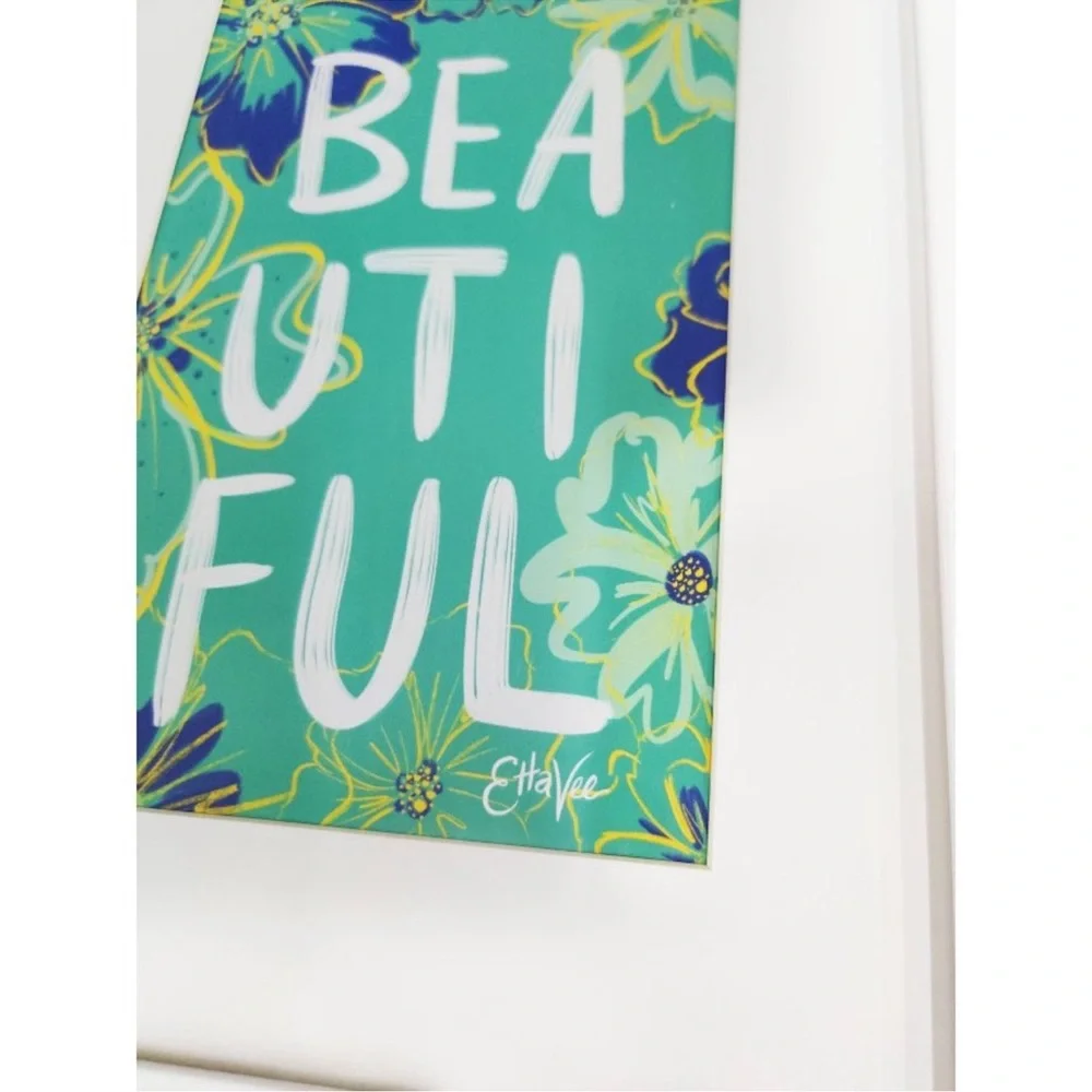 5/$25 EttaVee Beautiful framed wall art